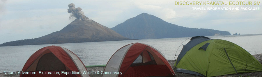 KRAKATAU ECOTOURISM TOUR, Krakatoa volcano tour, UJUNG KULON WILDLIFE adventure tour, krakatau tourism, krakatau adventure tour, krakatau camping tour, krakatau ujung kulon tour, krakatau